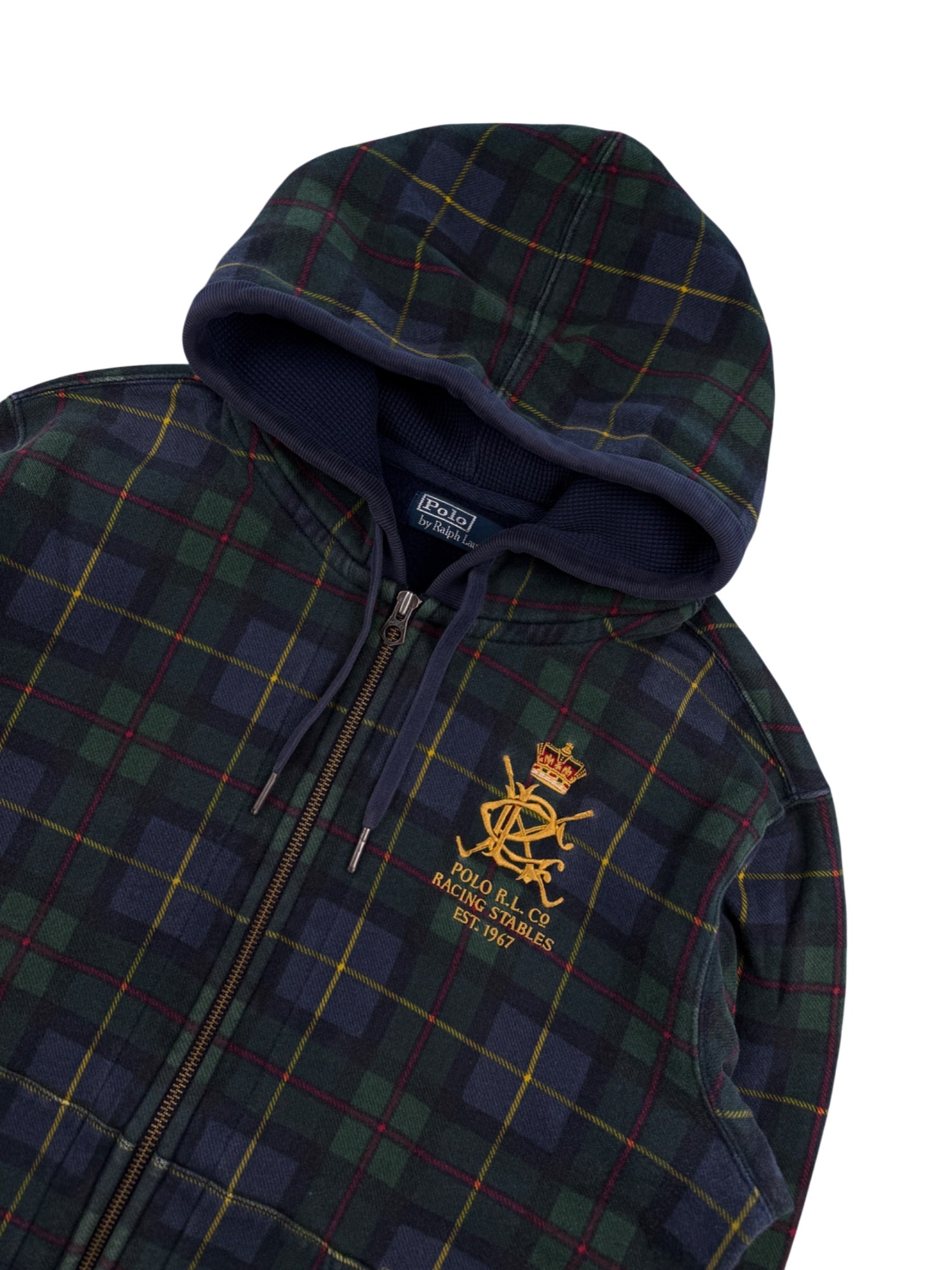 Ralph Lauren Racing Stables Zip Hoodie (M)