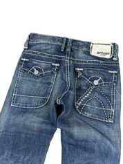 Washed Bootcut Jeans (XS)