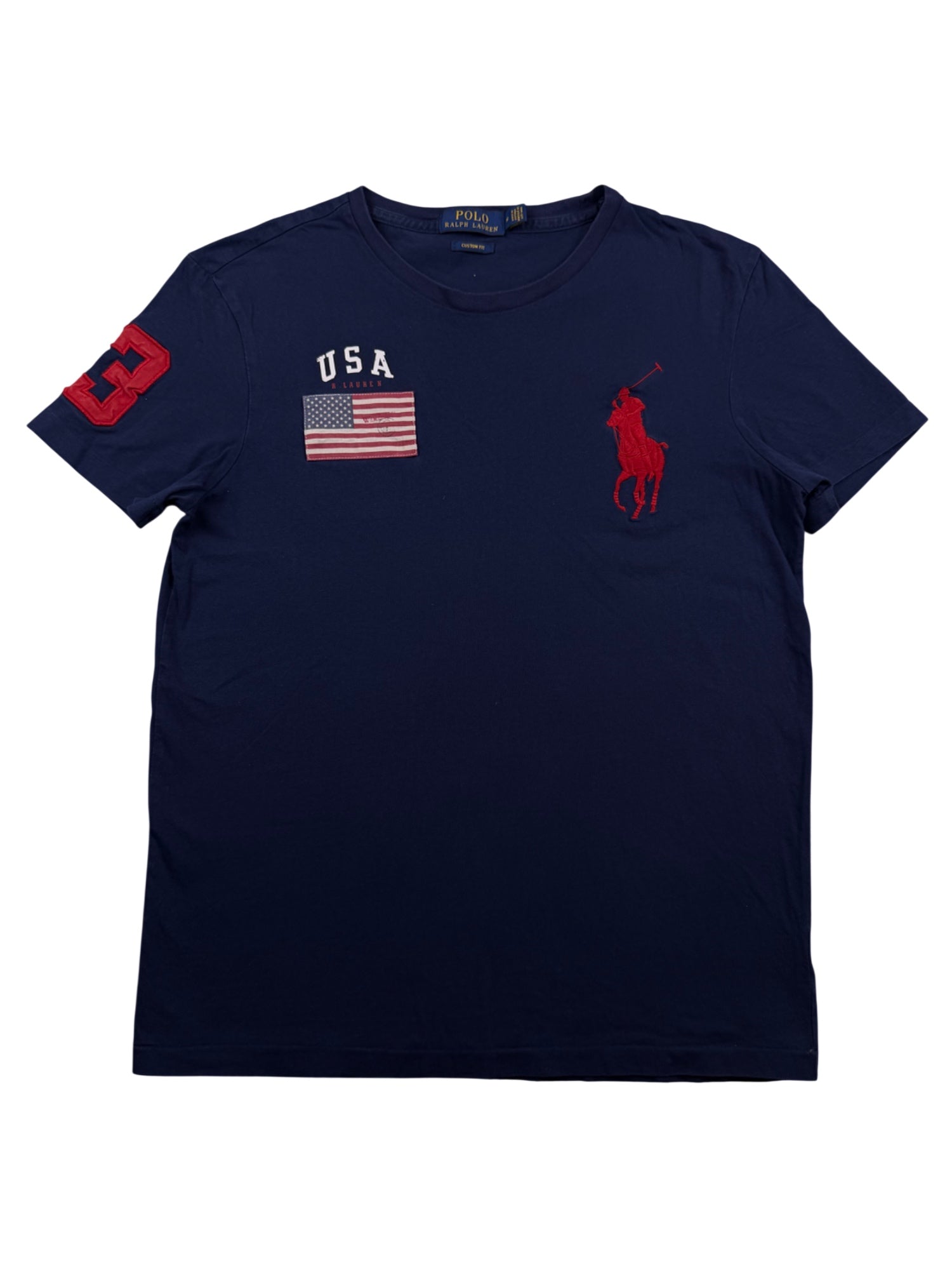 Ralph Lauren Big Pony USA T-Shirt (S)