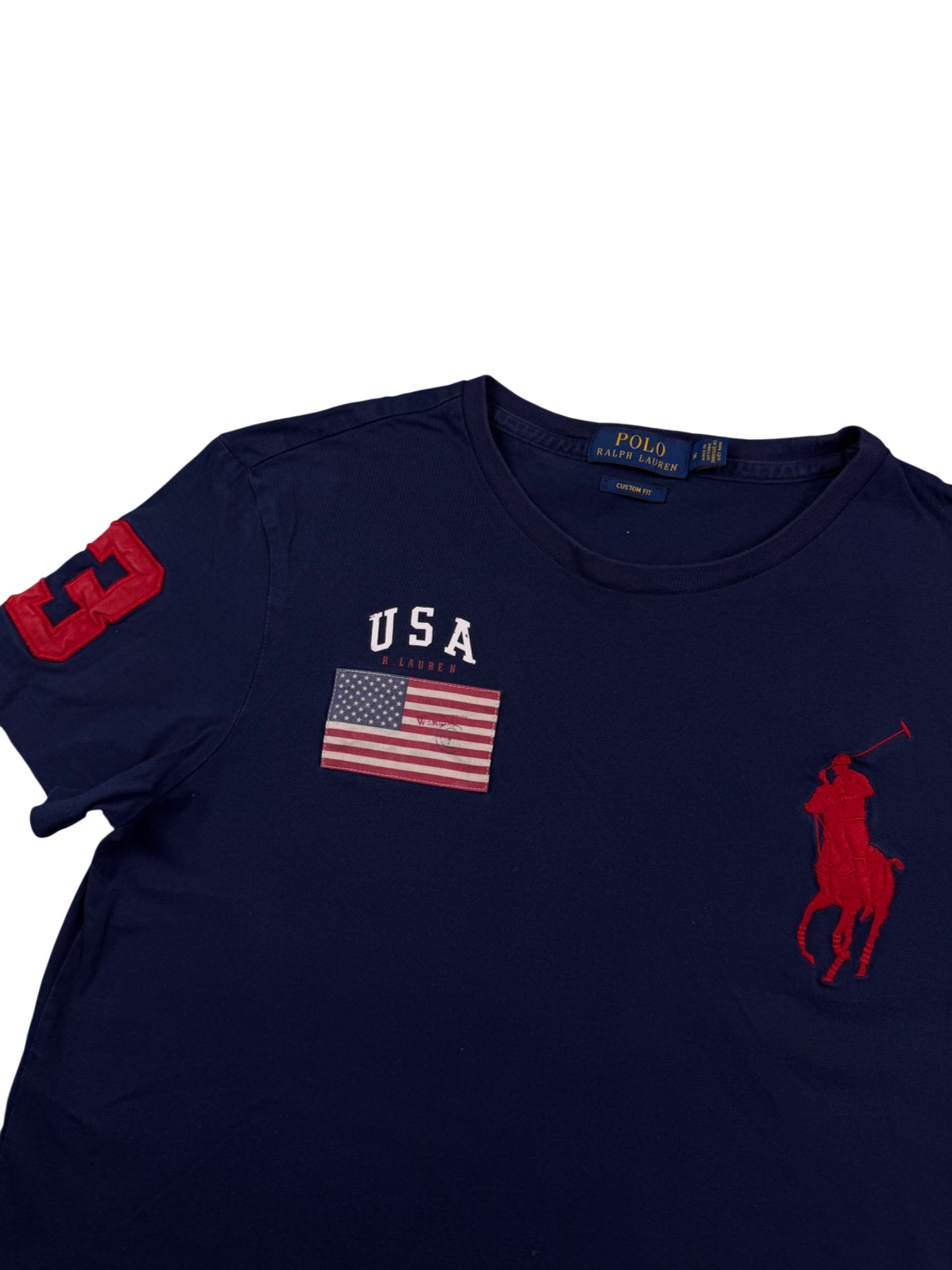 Ralph Lauren Big Pony USA T-Shirt (S)