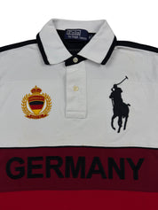 Ralph Lauren Big Pony Germany Striped Poloshirt (M)