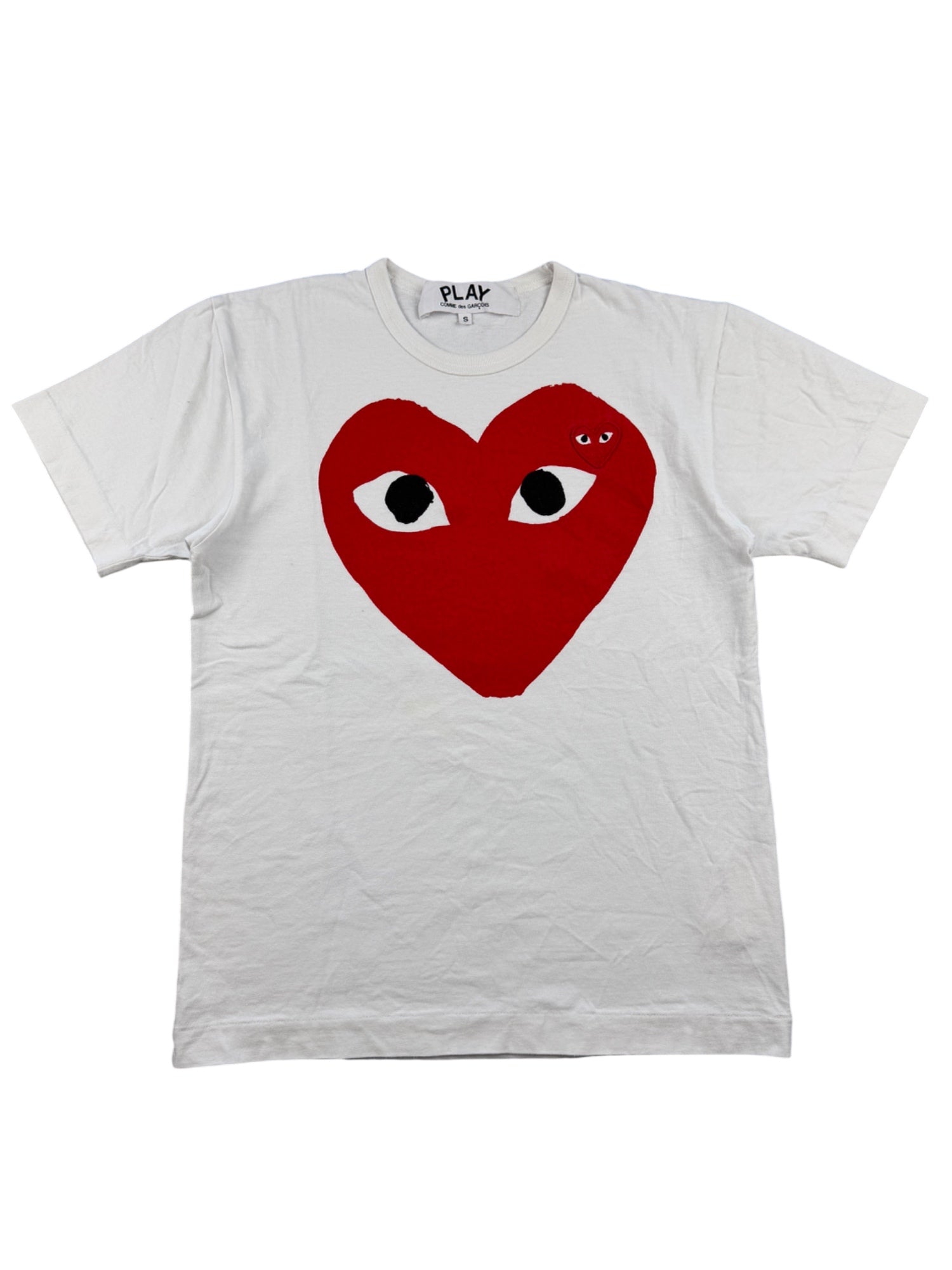 Comme Des Garçons Play Heart T-Shirt (XS)