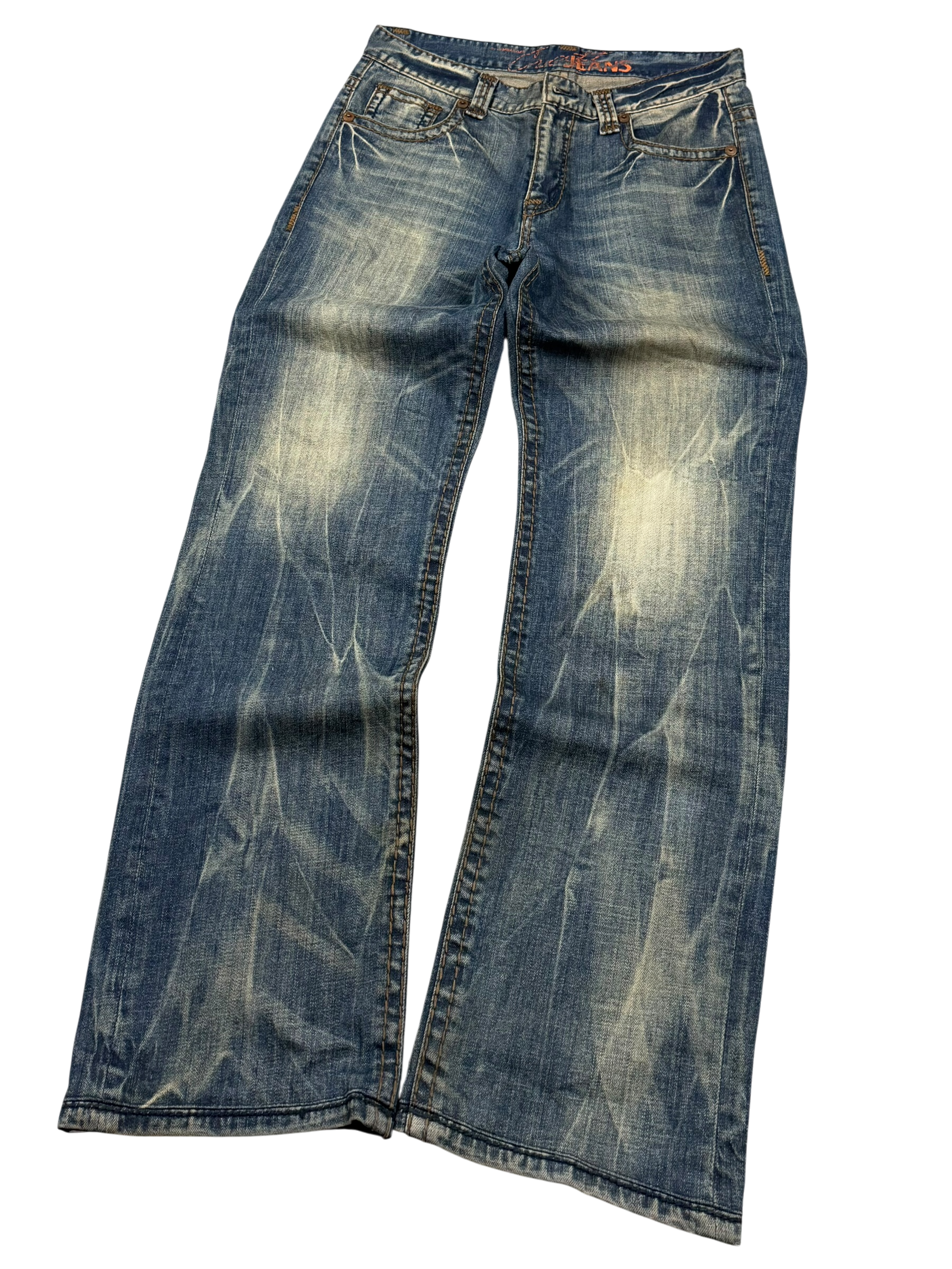 Washed Bootcut Jeans (M)