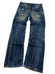 Washed Bootcut Jeans (S)