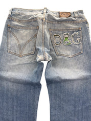 Dolce & Gabbana Big Logo Straightfit Jeans (S-M)