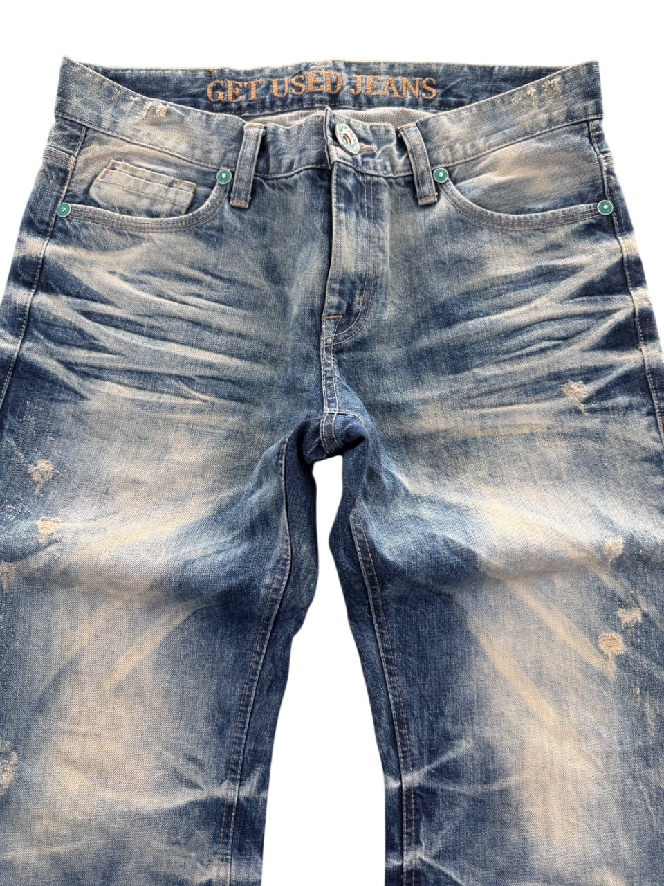 Get Used Ultra Washed Bootcut Jeans (S)