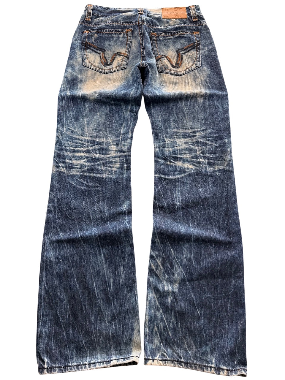 Get Use Crazy Washed Bootcut Jeans (S)