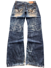 Get Use Crazy Washed Bootcut Jeans (S)