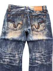 Get Use Crazy Washed Bootcut Jeans (S)