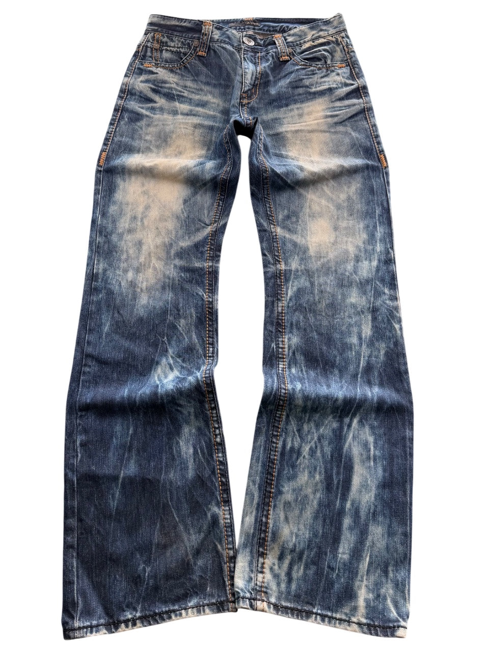 Get Use Crazy Washed Bootcut Jeans (S)