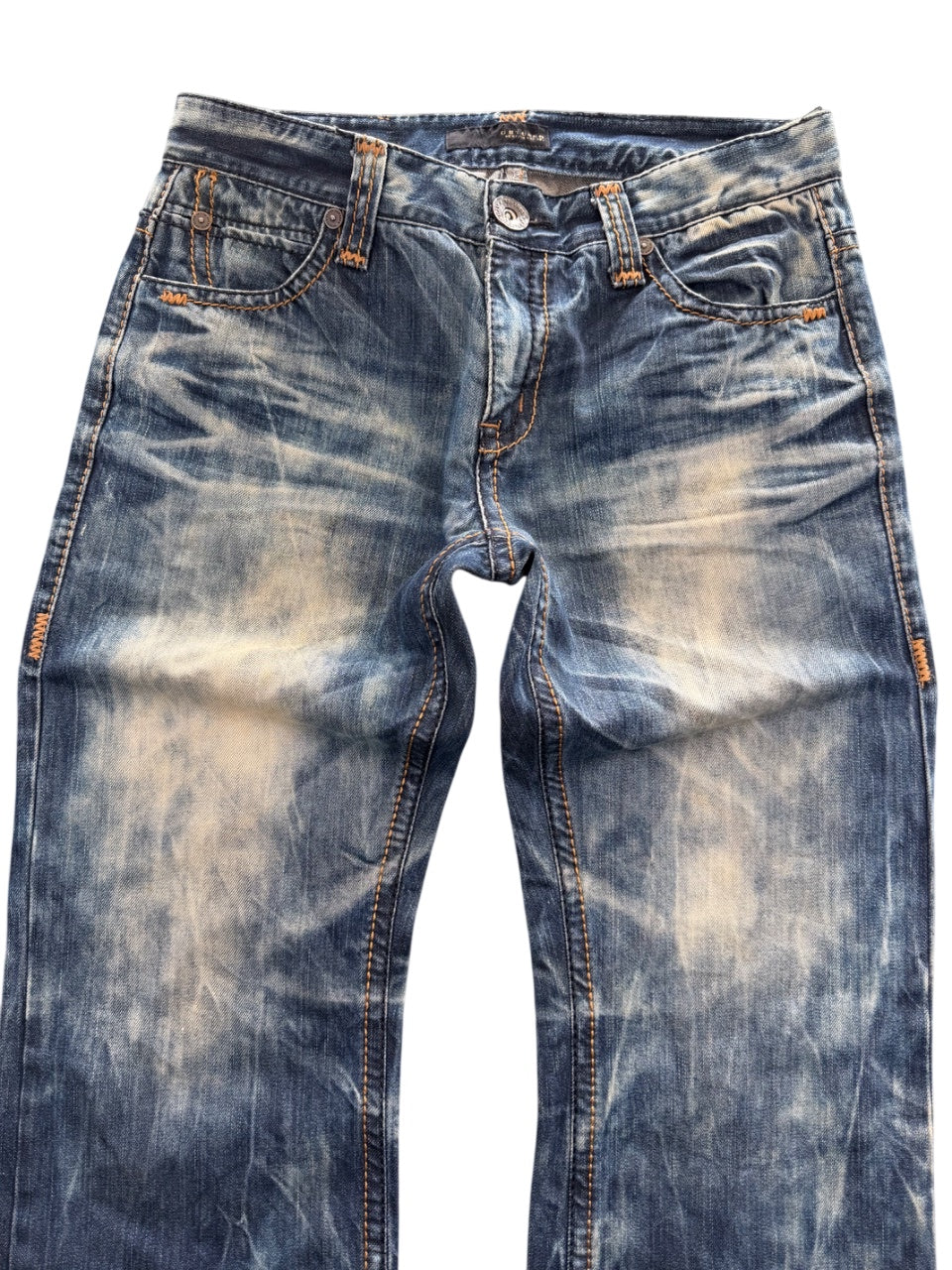 Get Use Crazy Washed Bootcut Jeans (S)