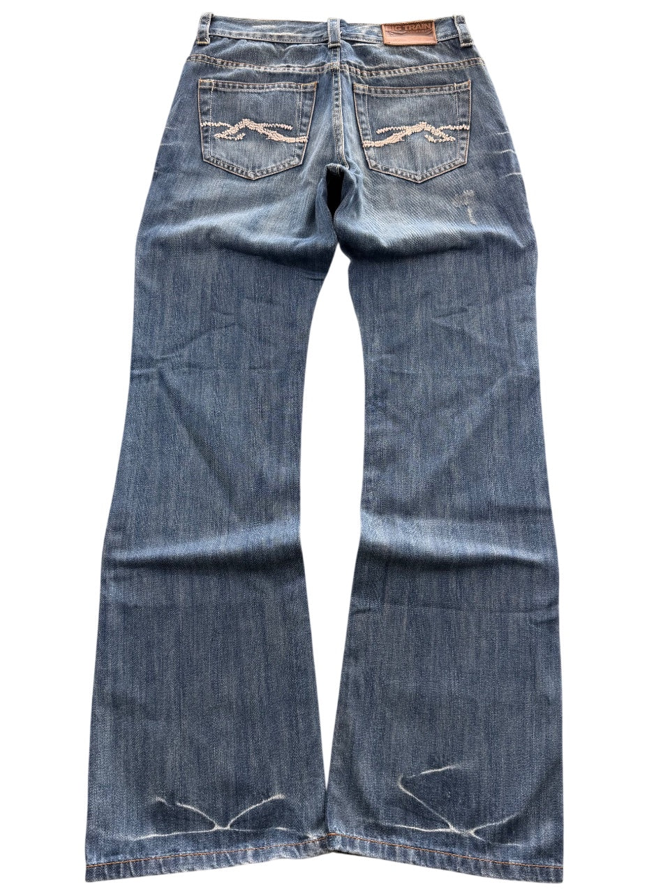 Big Train Washed Bootcut Jeans (S)