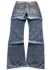 Big Train Washed Bootcut Jeans (S)