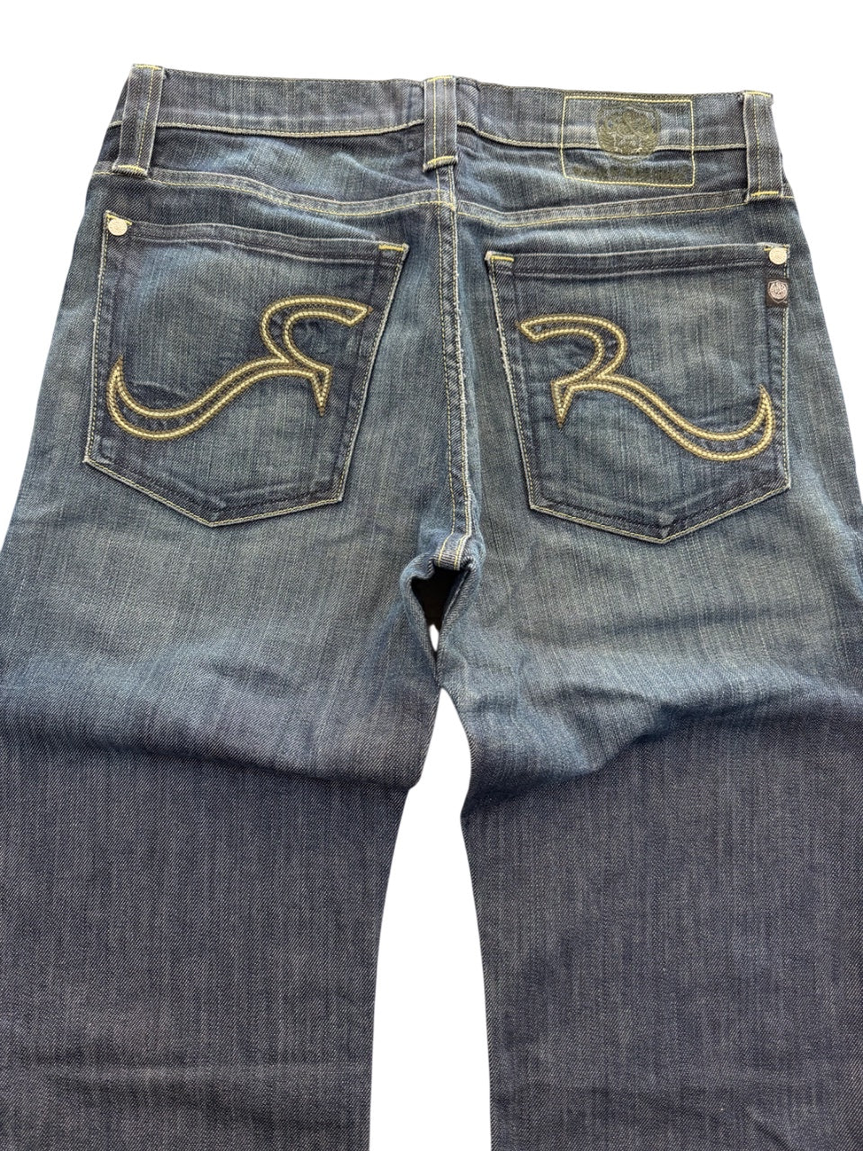Rock & Republic Big Logo Bootcut Jeans (M-L)