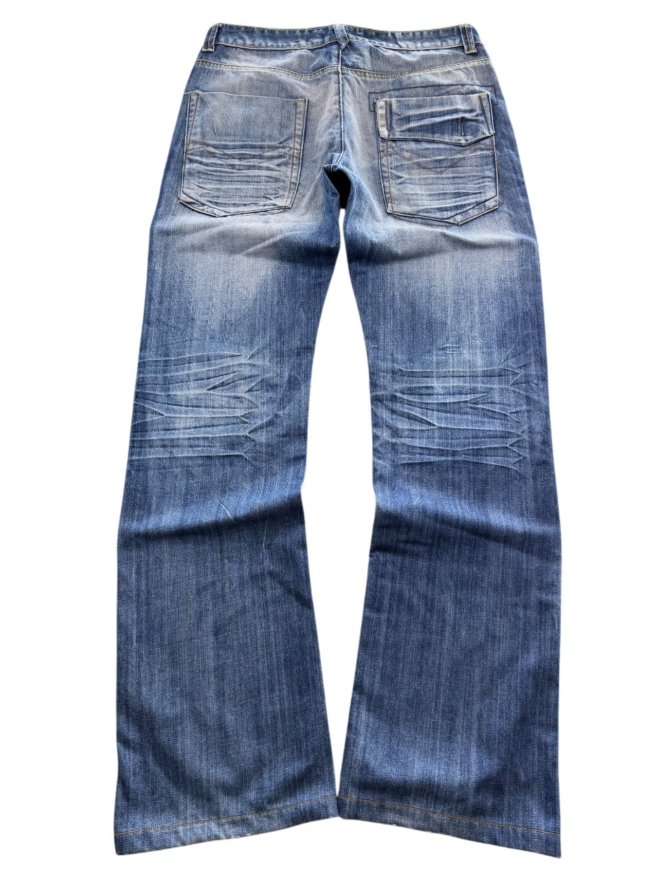 Lie Ren Tou Washed Bootcut Jeans (L)