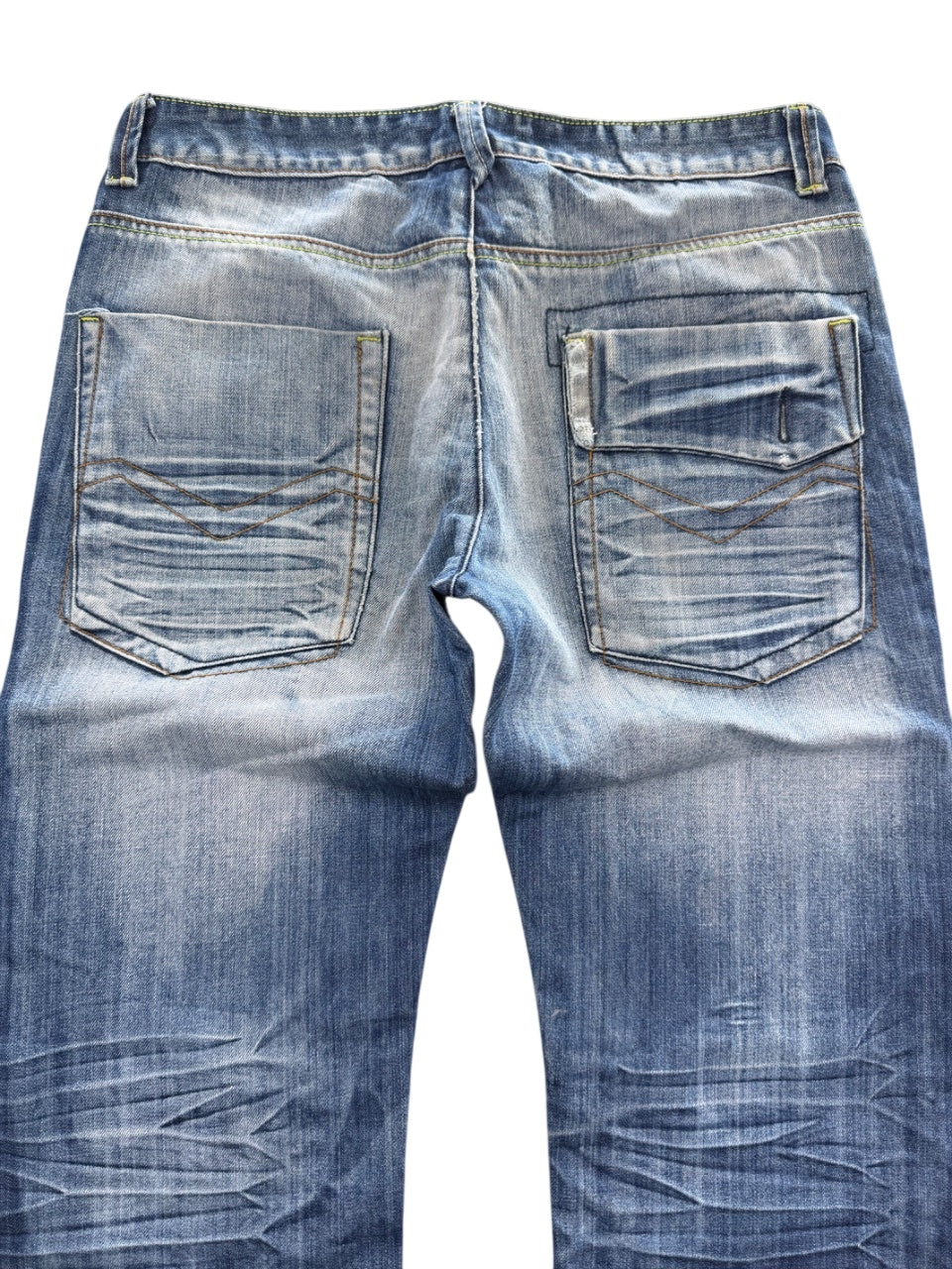 Lie Ren Tou Washed Bootcut Jeans (L)