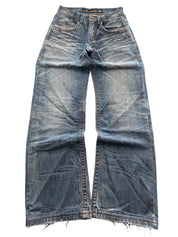 Vintage Washed Baggy Jeans (S)