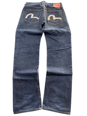 Evisu Big Logo Straightfit Jeans (S-M)