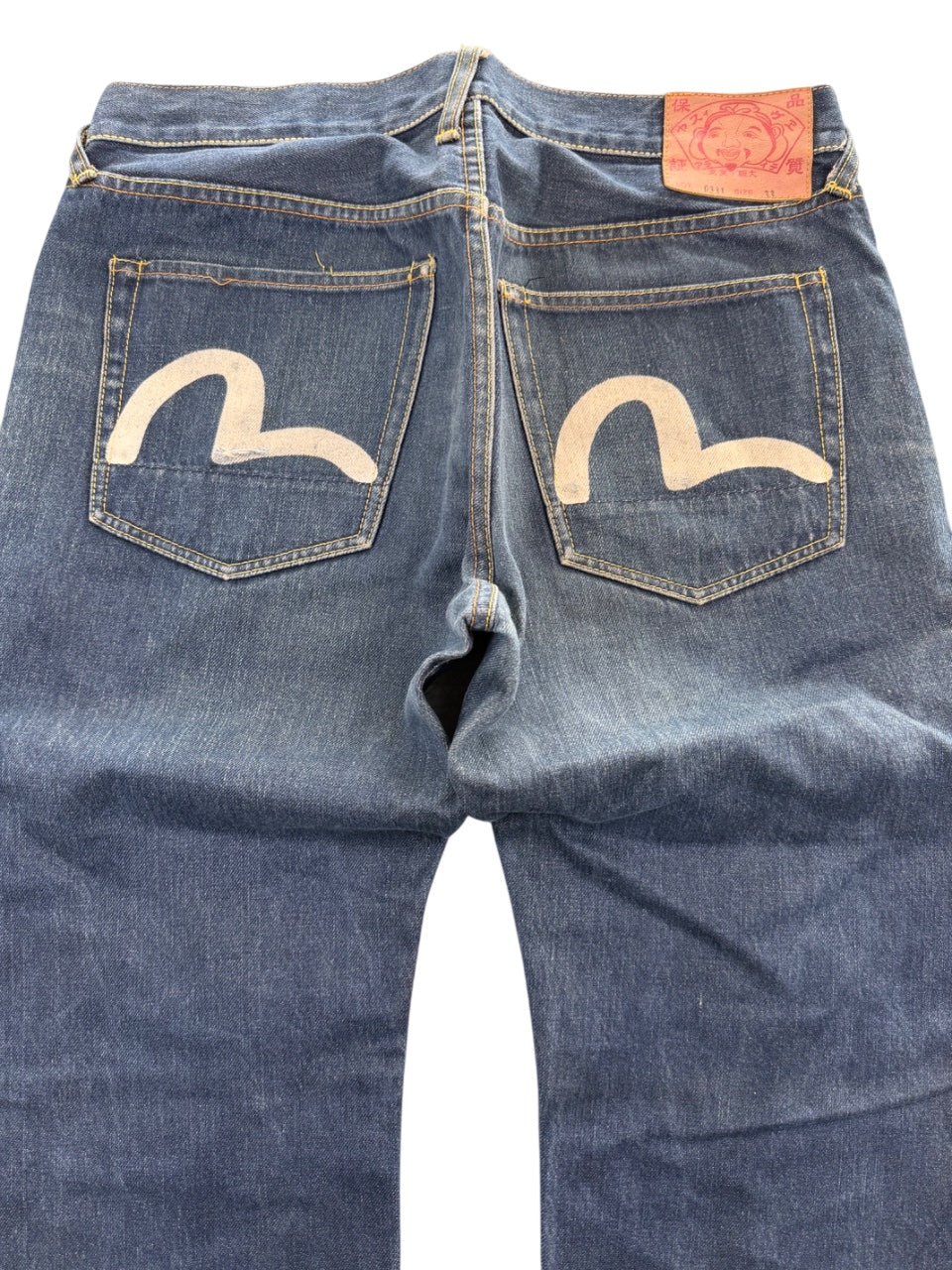 Evisu Big Logo Straightfit Jeans (S-M)