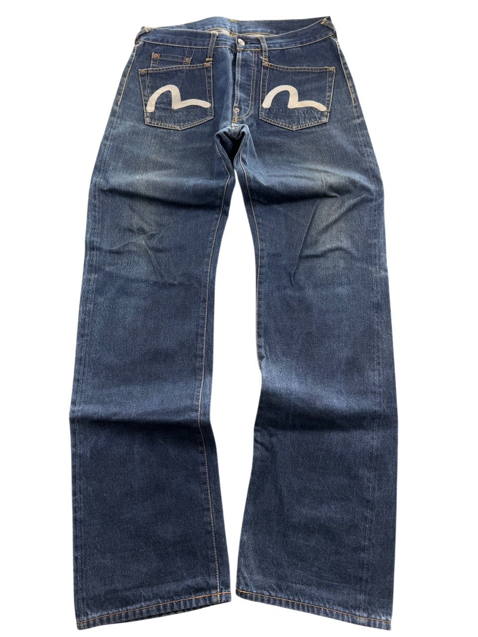 Evisu Big Logo Straightfit Jeans (S-M)