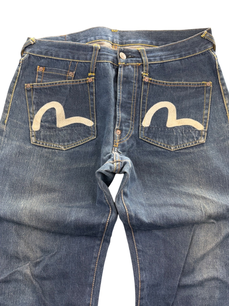 Evisu Big Logo Straightfit Jeans (S-M)