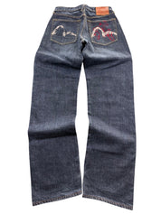 Evisu Big Logo Straightfit Jeans (XS-S)