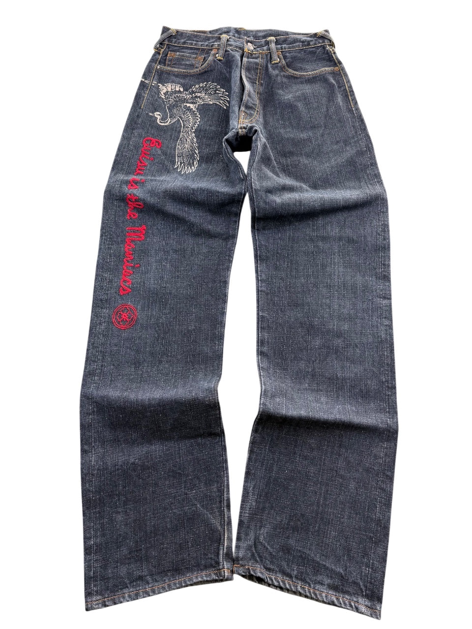 Evisu Big Logo Straightfit Jeans (XS-S)