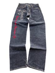 Evisu Big Logo Straightfit Jeans (XS-S)