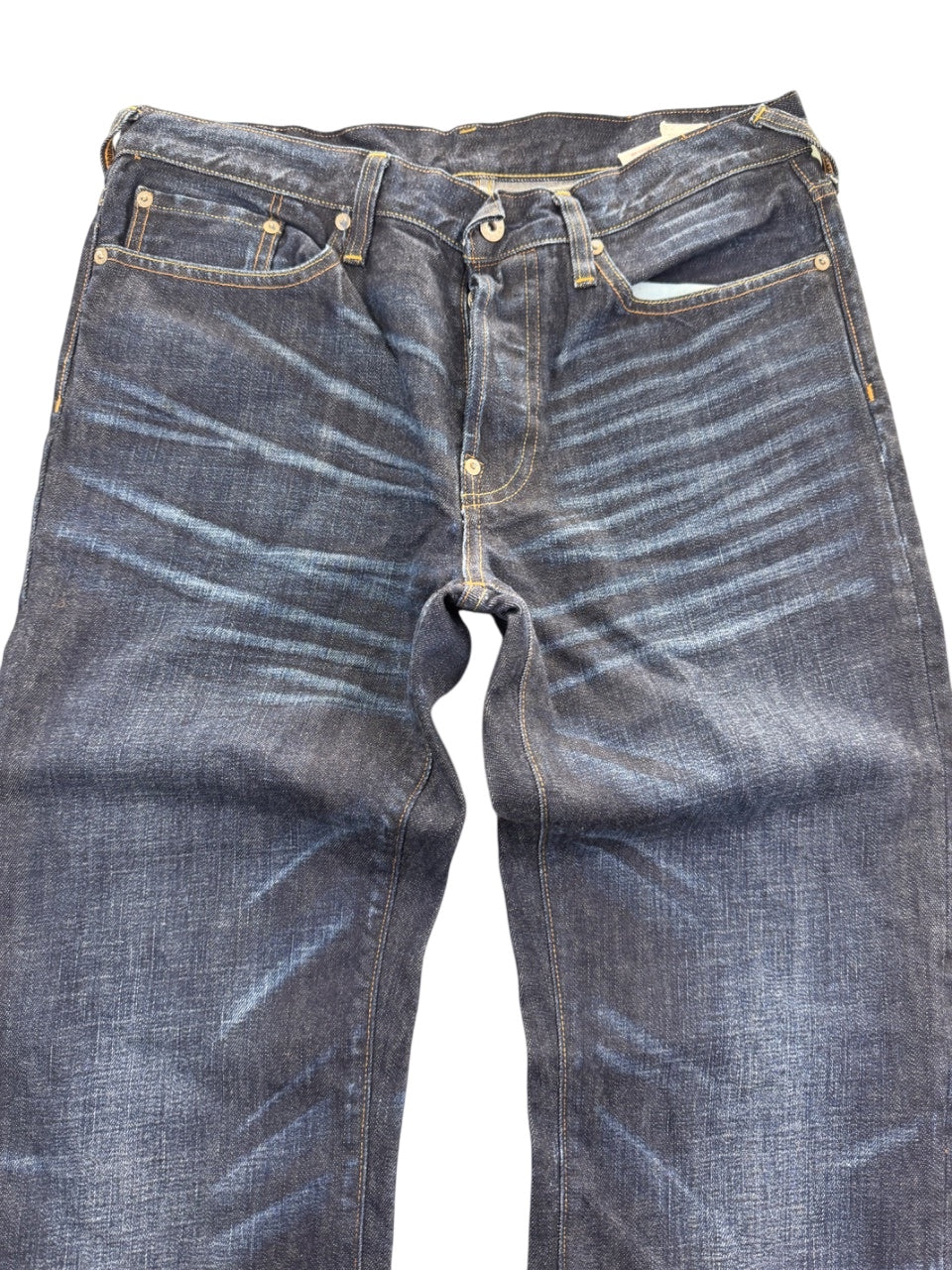 Evisu Big Logo Washed Straightfit Jeans (M)