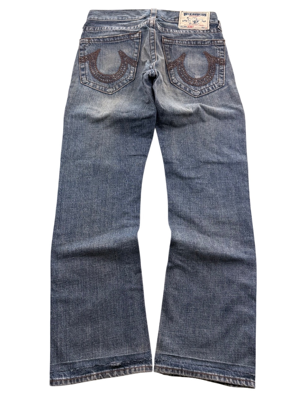 True Religion Big Logo Straightfit Jeans (XS-S)