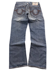True Religion Big Logo Straightfit Jeans (XS-S)