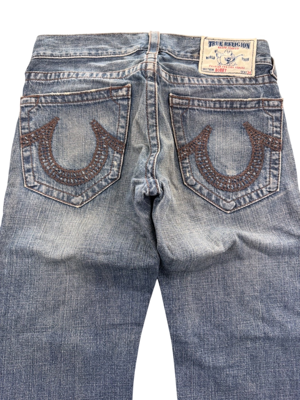 True Religion Big Logo Straightfit Jeans (XS-S)