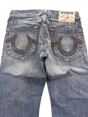 True Religion Big Logo Straightfit Jeans (XS-S)