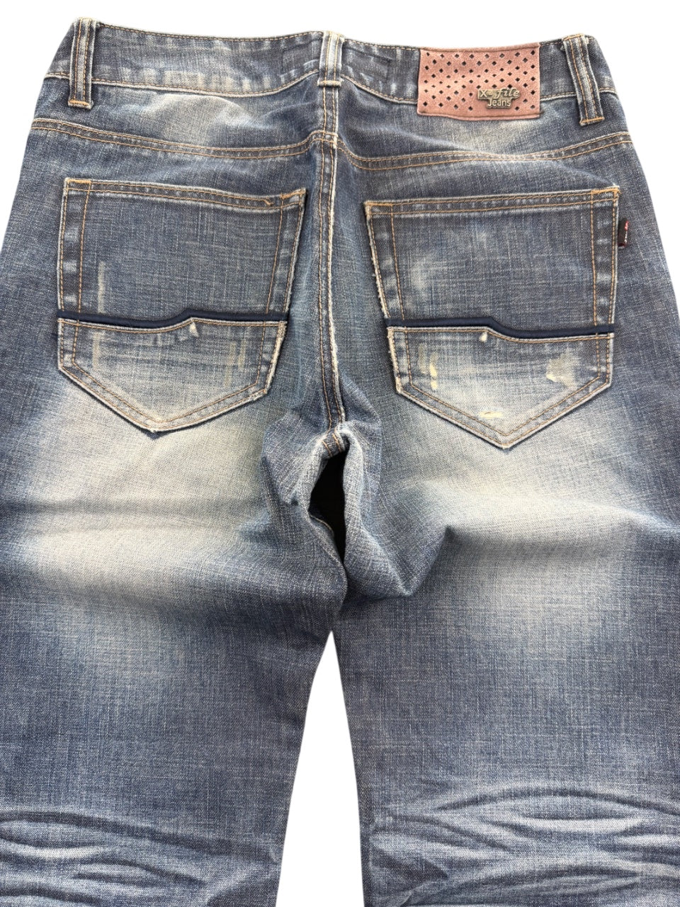 X-file Washed Straightfit Jeans (S)