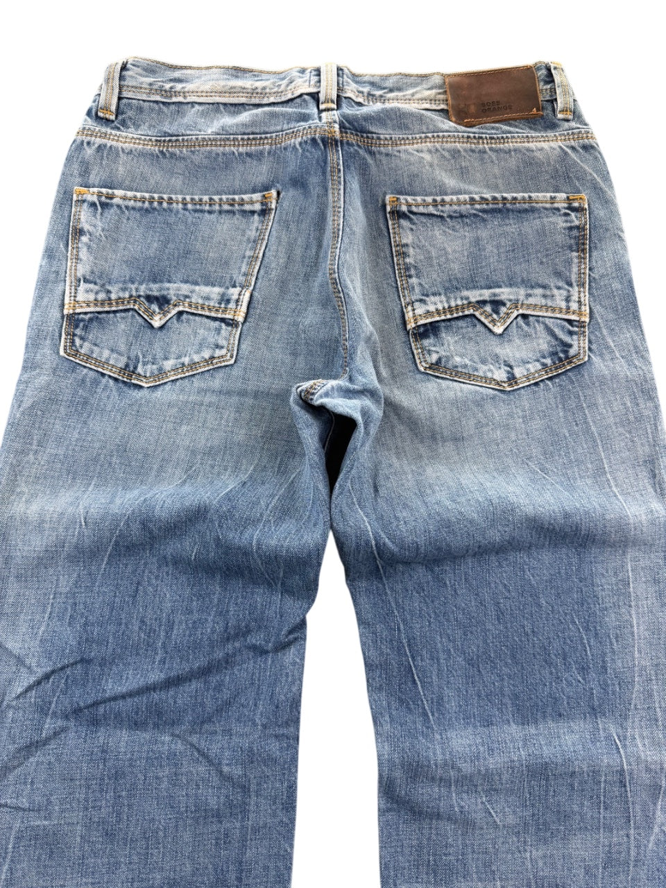 Hugo Boss Washed Straightfit Jeans (S)