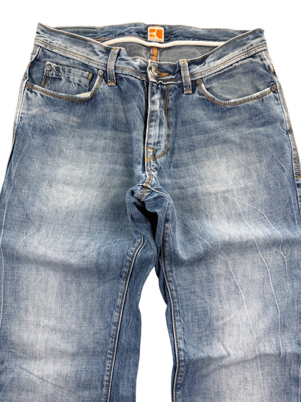 Hugo Boss Washed Straightfit Jeans (S)