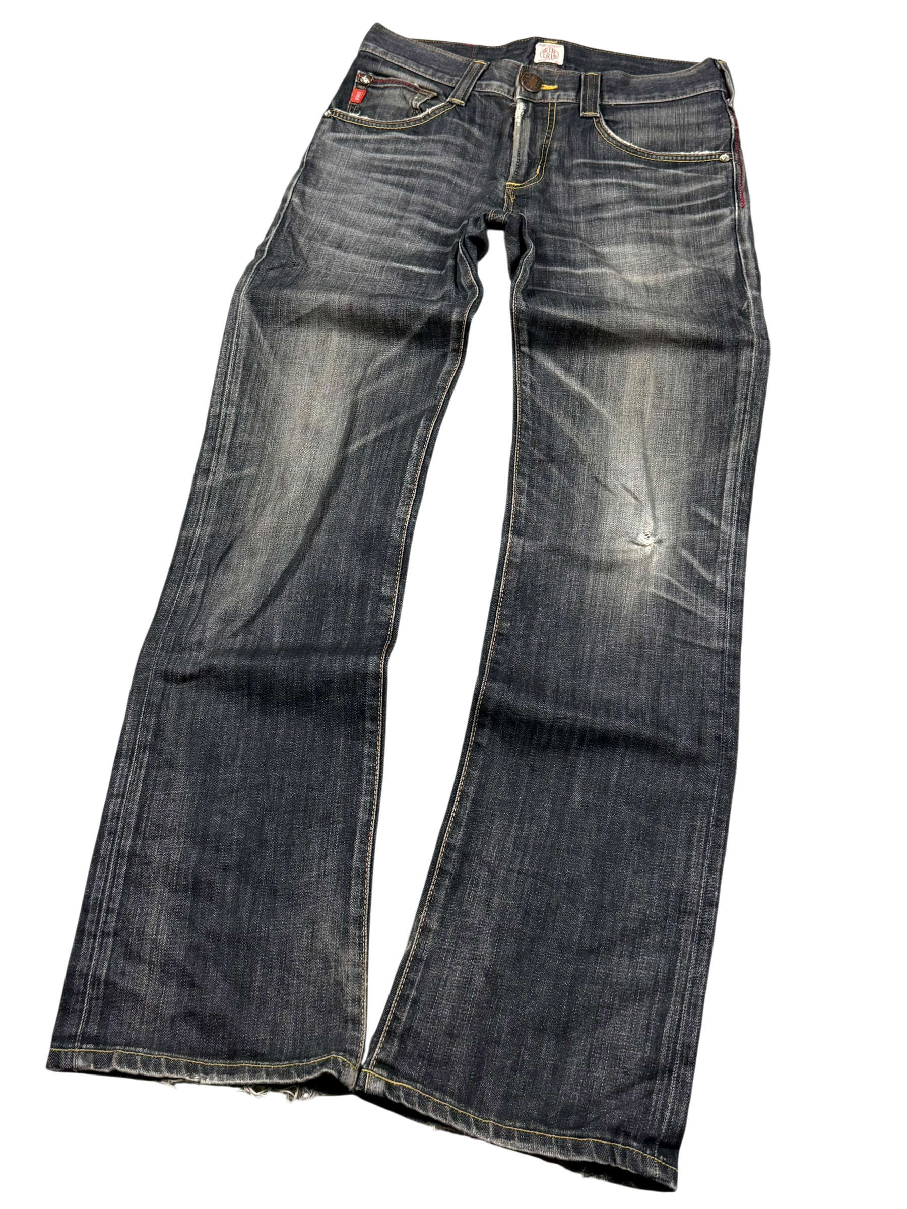 Washed Bootcut Jeans (S-M)