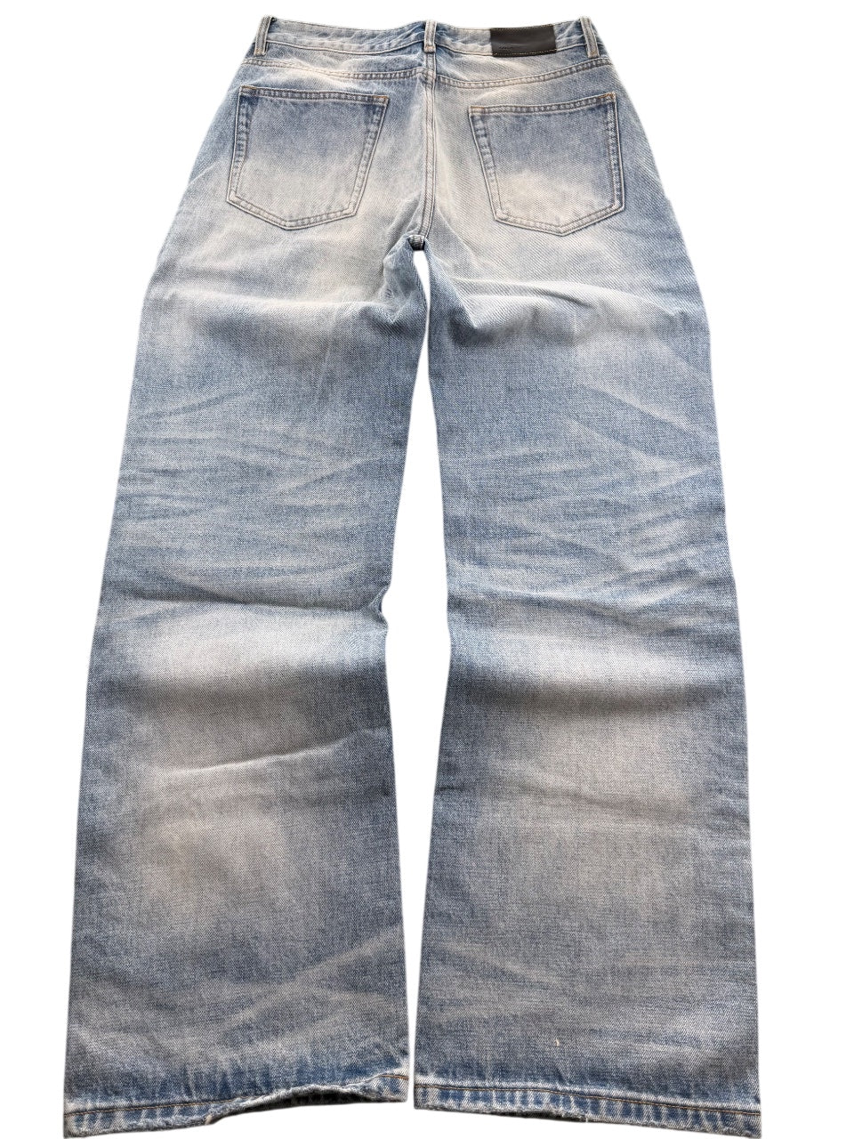 Vintage Washed Baggy Jeans (S)