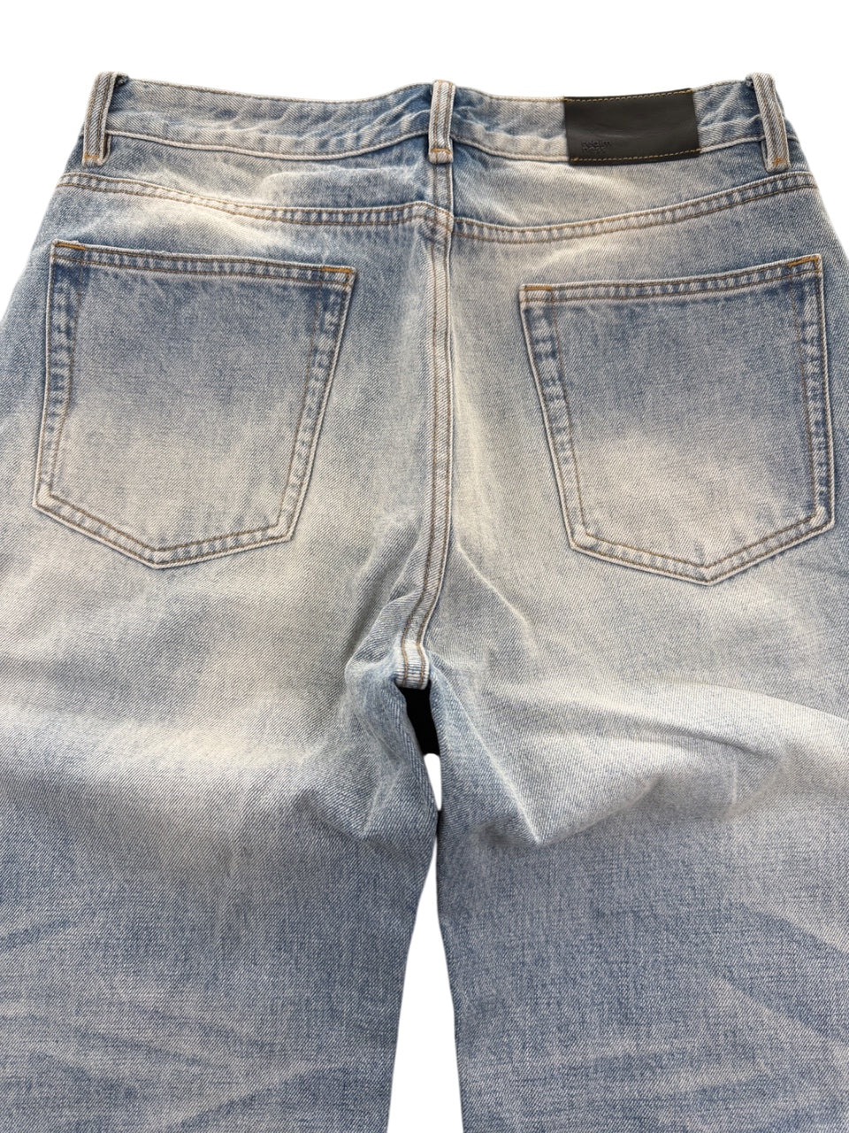 Vintage Washed Baggy Jeans (S)