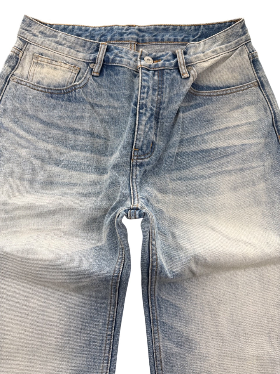 Vintage Washed Baggy Jeans (S)