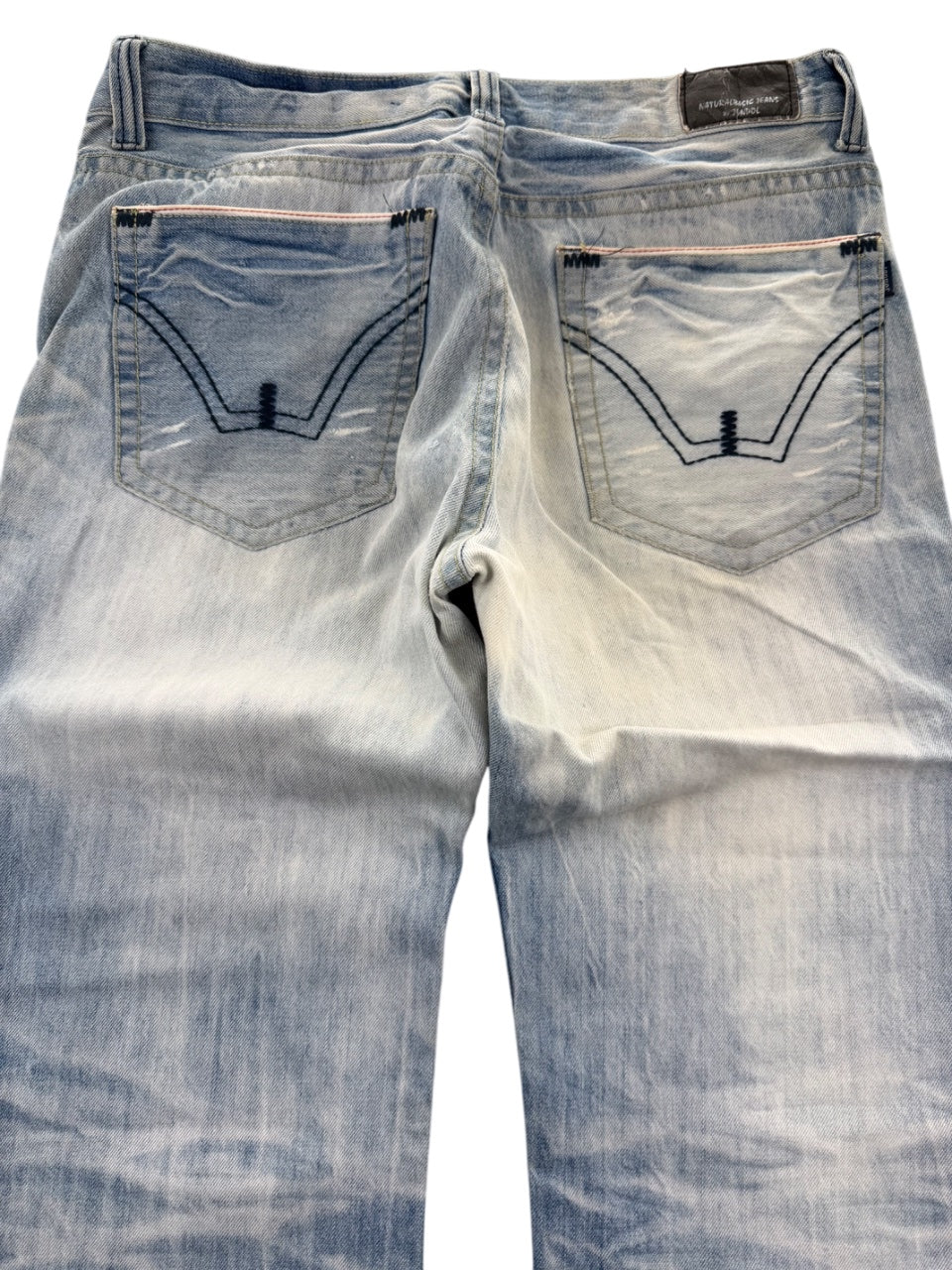 Vintage Washed Straightfit Jeans (S)