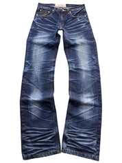 Pomelo Crazy Washed Straightfit Jeans (S)