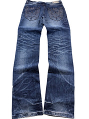 Iloi Crazy Washed Straightfit Jeans (S-M)