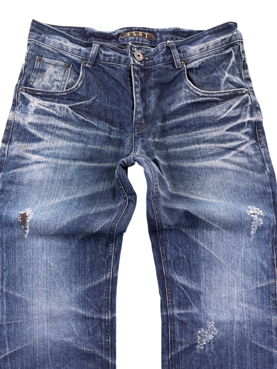 Iloi Crazy Washed Straightfit Jeans (S-M)