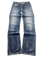 Big Train Big Logo Crazy Washed Straightfit Jeans (XS-S)