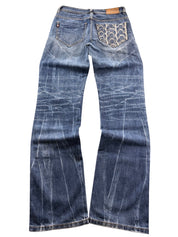 Big Train Big Logo Crazy Washed Straightfit Jeans (XS-S)