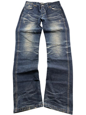 Monkey Washed Straightfit Jeans (S-M)