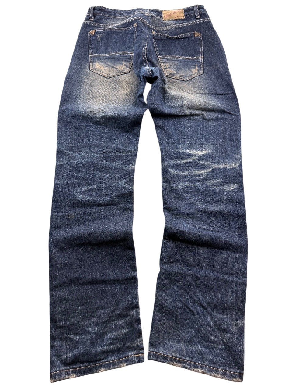 Monkey Washed Straightfit Jeans (S-M)