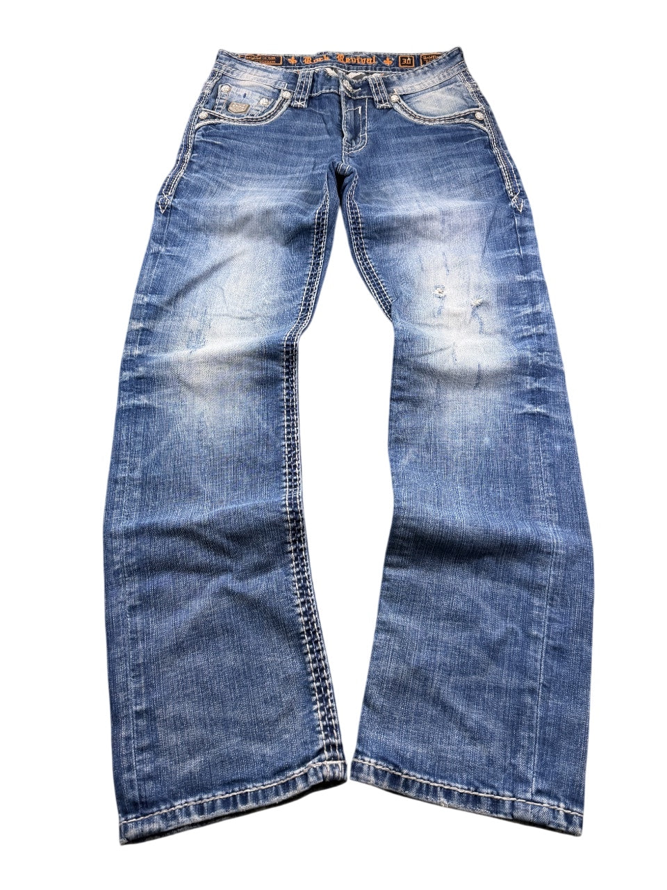 Rock Revival Washed Slimfit Jeans (M)