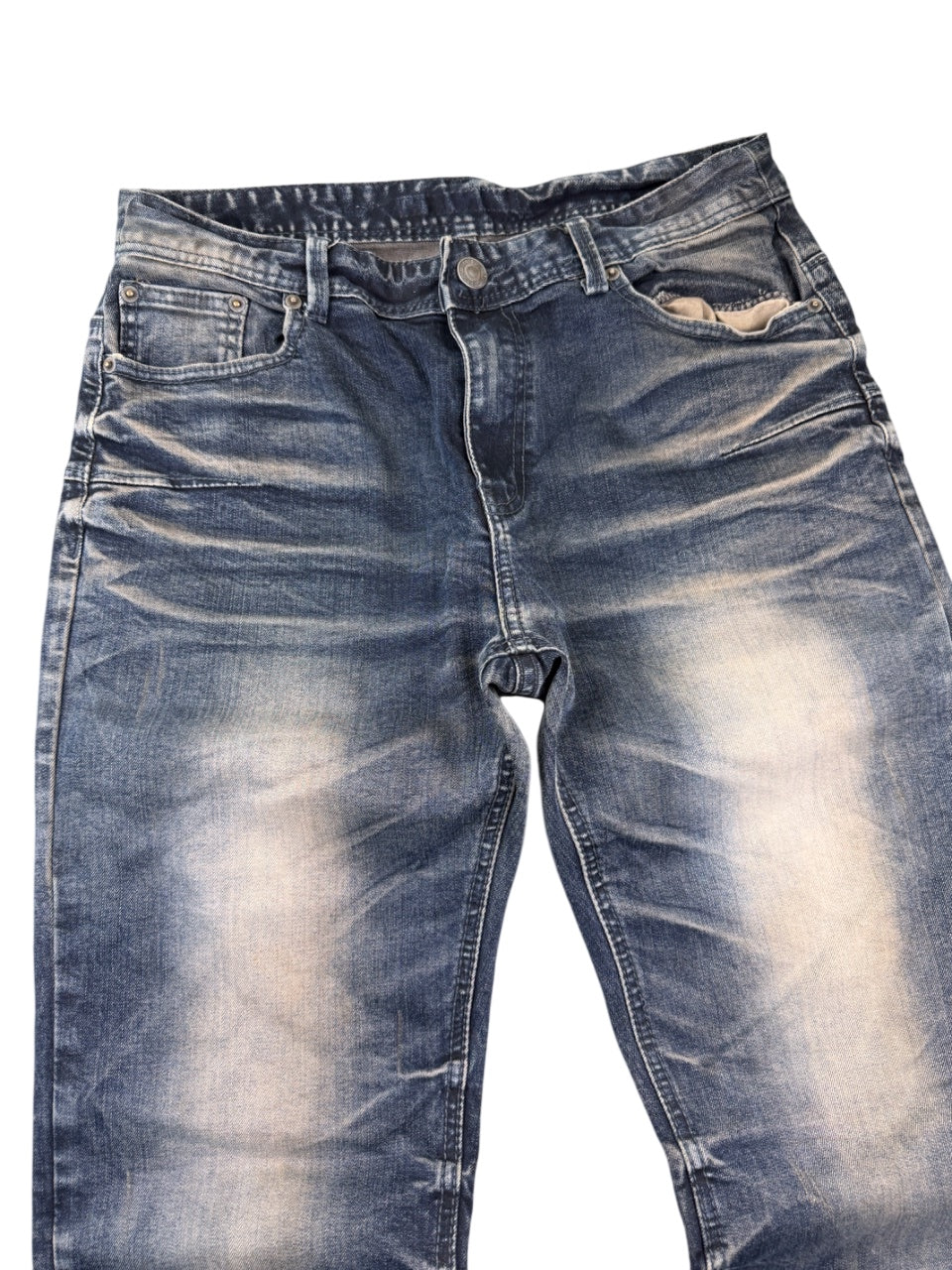 Vintage Crazy Washed Slimfit Jeans (M)
